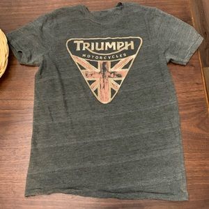Lucky Brand Triumph Motorcycle Tee
